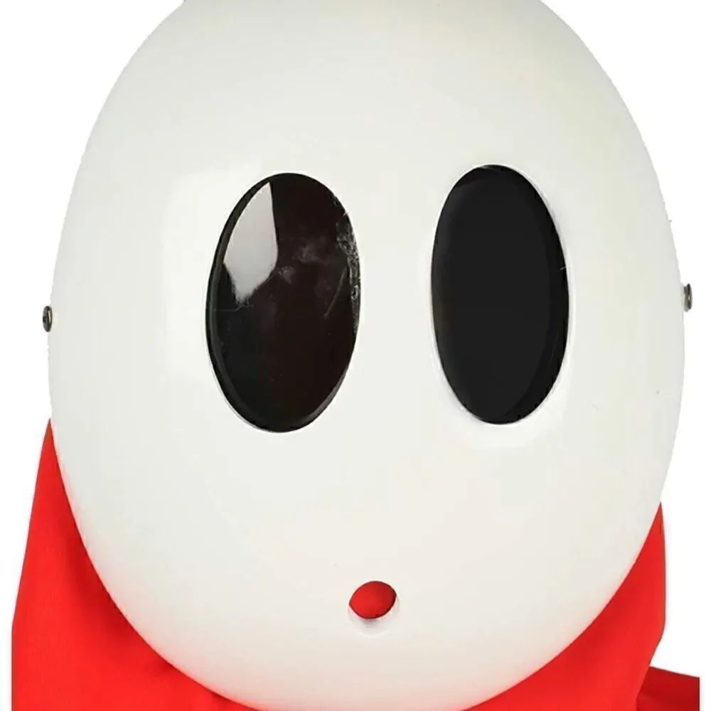 COPY 2- Xcoser Halloween Mask Cosplay Costume White Resin Mask Collection Props